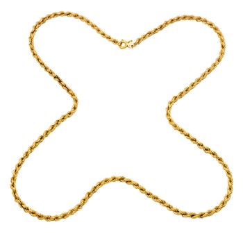 9ct gold (Hollow) 3.9g 20 inch rope Chain